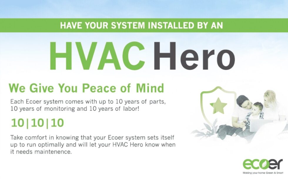 What Is An HVAC Hero? Ecoer HVAC Heating And Cooling Smart Equipment