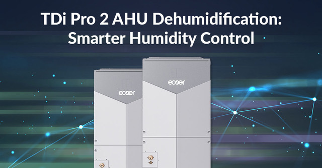 TDi-Pro-2-AHU-Dehumidification-Smarter-Humidity-Control-2A Ecoer TDi Pro 2 AHU delivering advanced dehumidification for precise humidity control