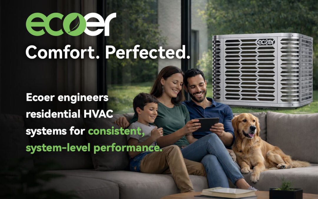 Ecoer Designs Residential HVAC System-Level Accountability with “Comfort. Perfected.”